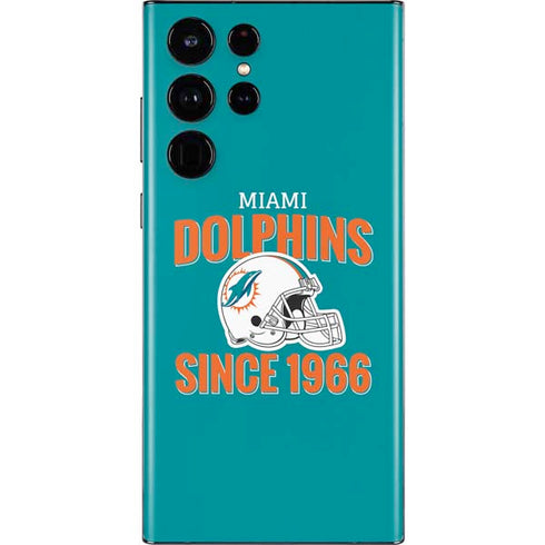 NFL Miami Dolphins Helmet Galaxy S22 Ultra Skin