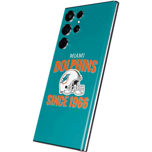 NFL Miami Dolphins Helmet Galaxy S22 Ultra Skin