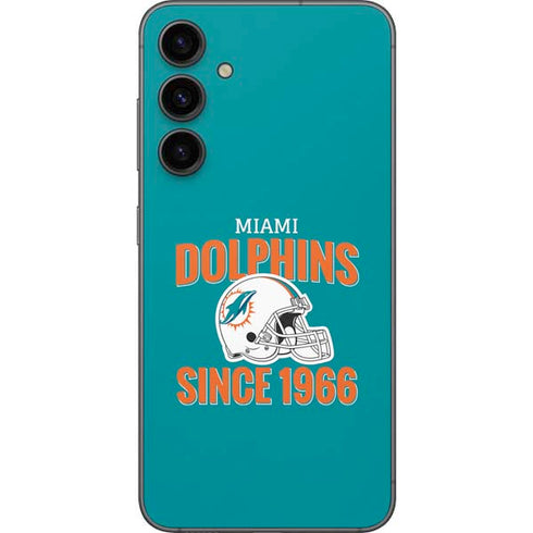 NFL Miami Dolphins Helmet Galaxy S23 FE Skin