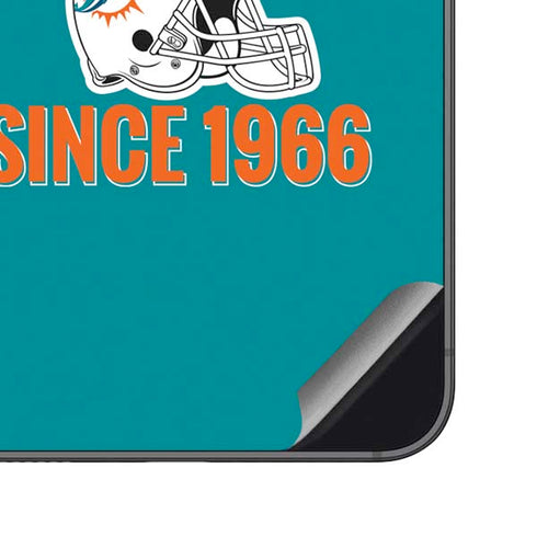 NFL Miami Dolphins Helmet Galaxy S23 FE Skin