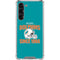 NFL Miami Dolphins Helmet Galaxy S23 Plus Clear Case