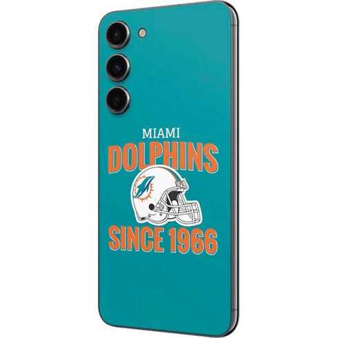 NFL Miami Dolphins Helmet Galaxy S23 Plus Skin