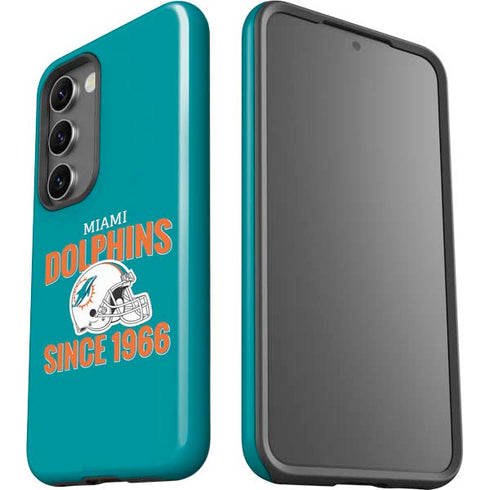 NFL Miami Dolphins Helmet Galaxy S23 Pro Case