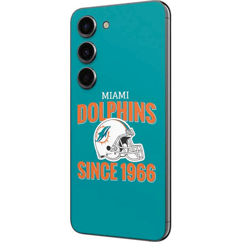 NFL Miami Dolphins Helmet Galaxy S23 Skin