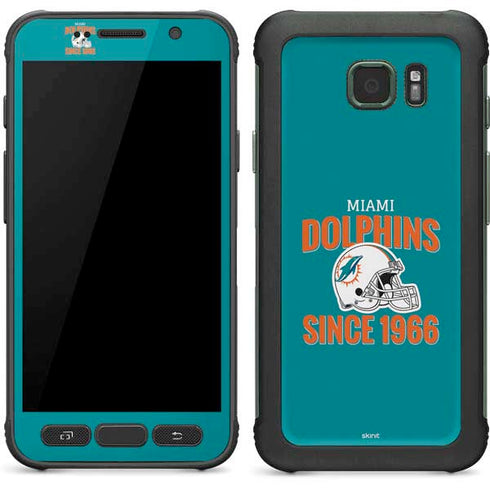 NFL Miami Dolphins Helmet Galaxy S7 Active Skin