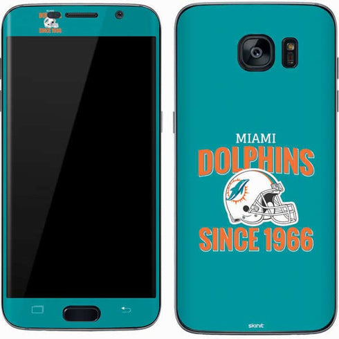 NFL Miami Dolphins Helmet Galaxy S7 Skin