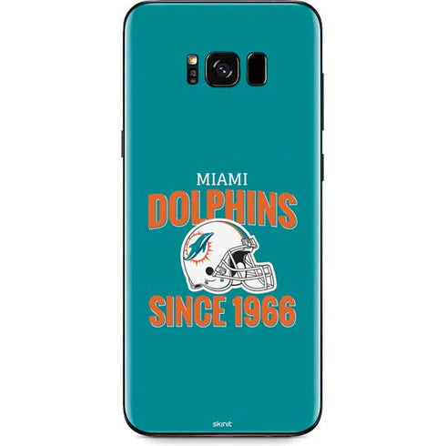 NFL Miami Dolphins Helmet Galaxy S8 Plus Skin