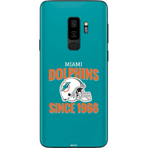 NFL Miami Dolphins Helmet Galaxy S9 Plus Skin