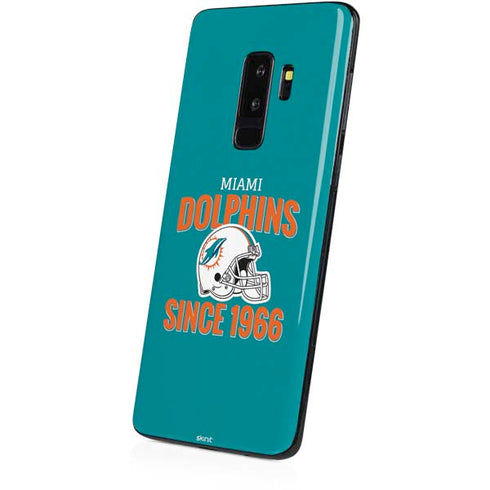 NFL Miami Dolphins Helmet Galaxy S9 Plus Skin