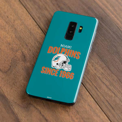 NFL Miami Dolphins Helmet Galaxy S9 Plus Skin