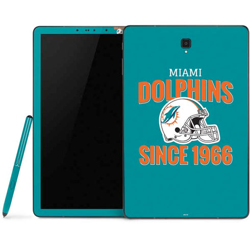 NFL Miami Dolphins Helmet Samsung Galaxy Tab Skin