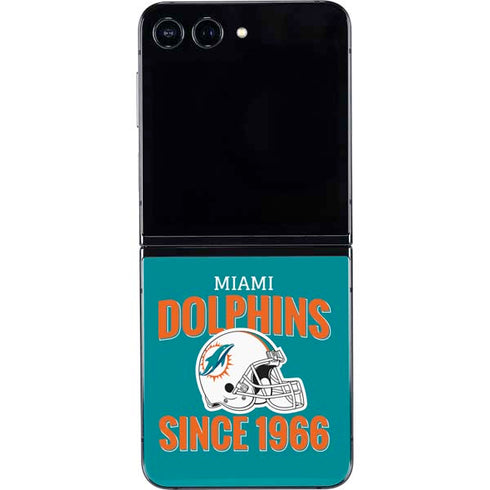 NFL Miami Dolphins Helmet Galaxy Z Flip5 5G Skin