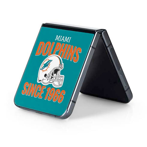NFL Miami Dolphins Helmet Galaxy Z Flip5 5G Skin