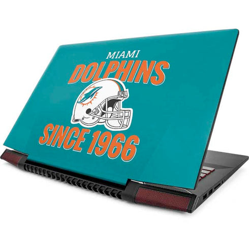 NFL Miami Dolphins Helmet Lenovo IdeaPad Skin