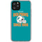 NFL Miami Dolphins Helmet iPhone 11 Pro Clear Case