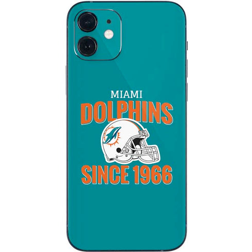 NFL Miami Dolphins Helmet iPhone 12 Mini Skin