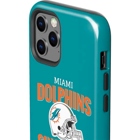 NFL Miami Dolphins Helmet iPhone 12 Pro Impact Case