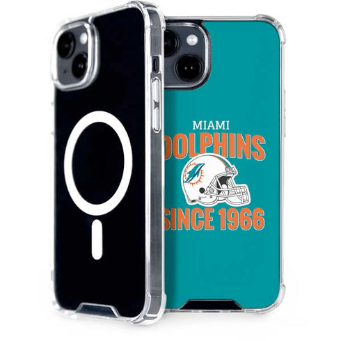 NFL Miami Dolphins Helmet iPhone 13 MagSafe Case