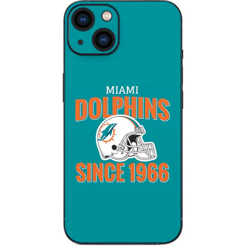 NFL Miami Dolphins Helmet iPhone 14 Plus Skin