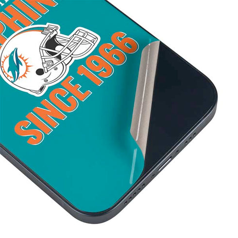 NFL Miami Dolphins Helmet iPhone 15 Plus Skin