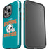 NFL Miami Dolphins Helmet iPhone 14 Pro Impact Case