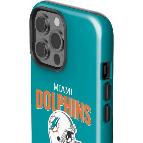 NFL Miami Dolphins Helmet iPhone 15 Pro Max Impact Case
