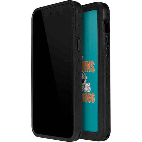 NFL Miami Dolphins Helmet iPhone 14 Pro Max Waterproof Case