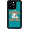 NFL Miami Dolphins Helmet iPhone 14 Pro Waterproof Case