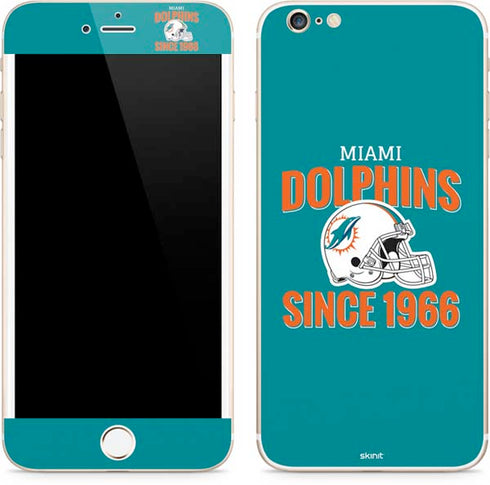 NFL Miami Dolphins Helmet iPhone 6/6s Plus Skin
