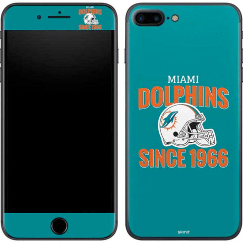 NFL Miami Dolphins Helmet iPhone 8 Plus Skin