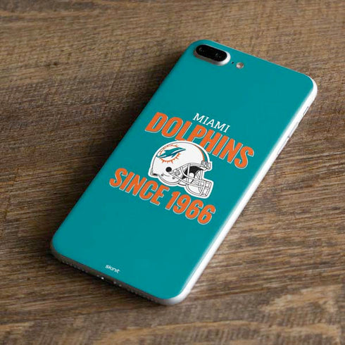 NFL Miami Dolphins Helmet iPhone 8 Plus Skin