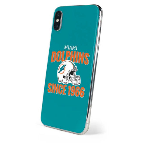NFL Miami Dolphins Helmet iPhone X Skin