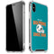 NFL Miami Dolphins Helmet iPhone XS Max Clear Case