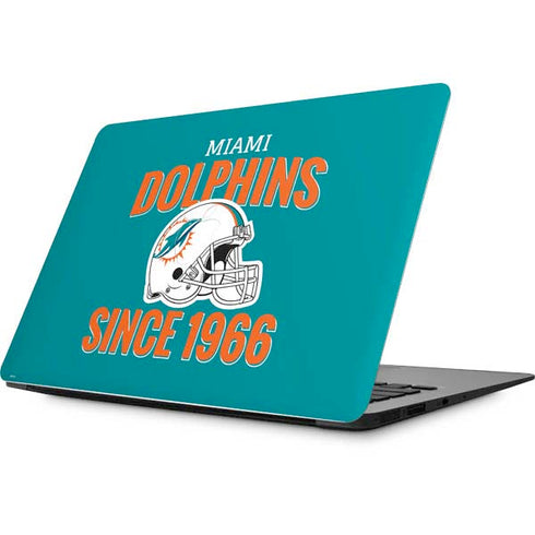 NFL Miami Dolphins Helmet Apple MacBook Skin