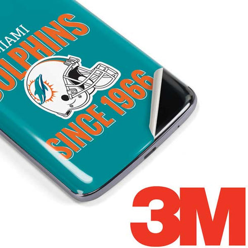 NFL Miami Dolphins Helmet Moto E5 Plus Skin