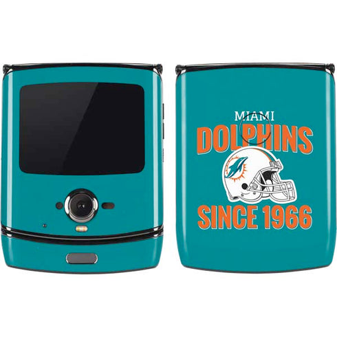 NFL Miami Dolphins Helmet Motorola RAZR Skin