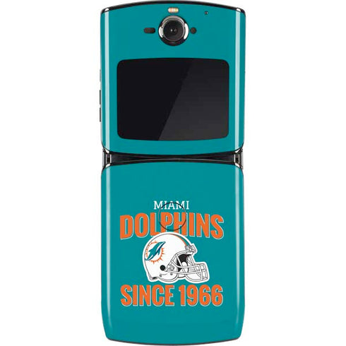 NFL Miami Dolphins Helmet Motorola RAZR Skin