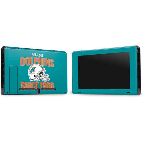 NFL Miami Dolphins Helmet Nintendo Switch Bundle Skin