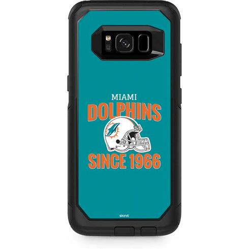 NFL Miami Dolphins Helmet Otterbox Commuter Galaxy Skin