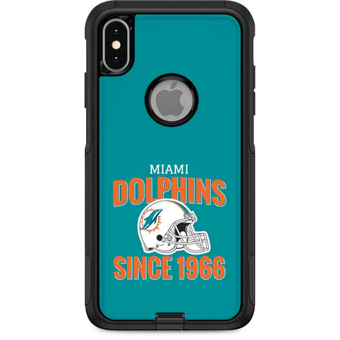 NFL Miami Dolphins Helmet Otterbox Commuter iPhone Skin