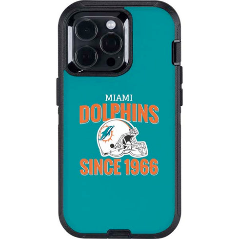 NFL Miami Dolphins Helmet Otterbox Defender iPhone Skin
