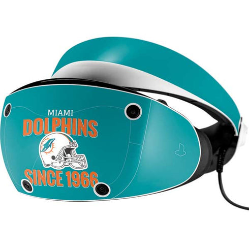 NFL Miami Dolphins Helmet PlayStation VR2 Skin