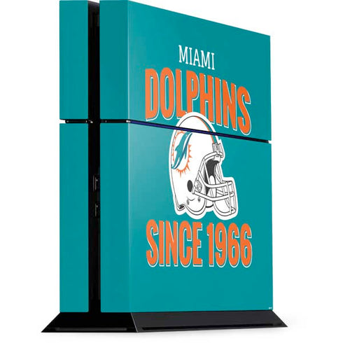 NFL Miami Dolphins Helmet PS4 Console Skin