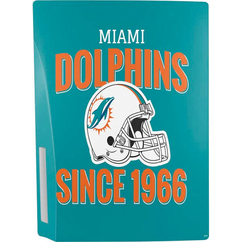 NFL Miami Dolphins Helmet PS5 Console Skin
