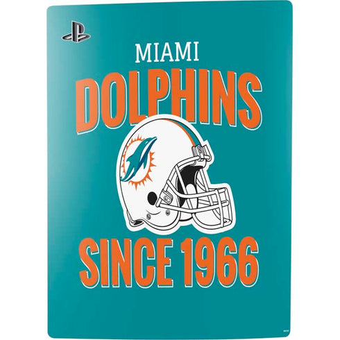 NFL Miami Dolphins Helmet PS5 Digital Edition Console Skin