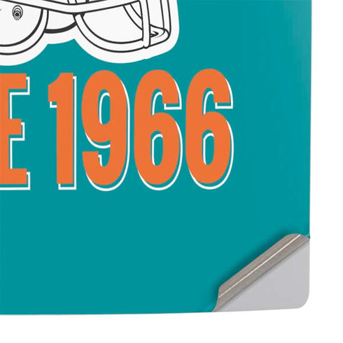 NFL Miami Dolphins Helmet PS5 Slim Disk Console Skin