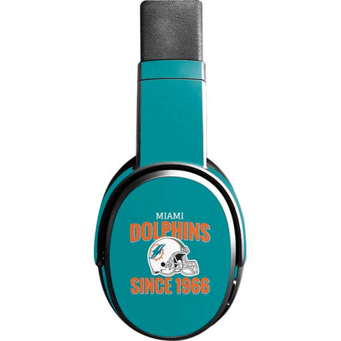 NFL Miami Dolphins Helmet Skullcandy Crusher Wireless Skin