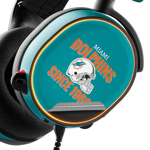 NFL Miami Dolphins Helmet SteelSeries Arctis 3 Skin