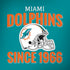 NFL Miami Dolphins Helmet Surface Book 2 13.5in Skin