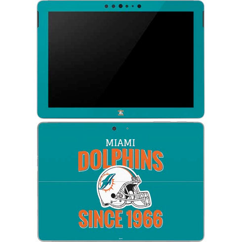 NFL Miami Dolphins Helmet Surface Go Skin
